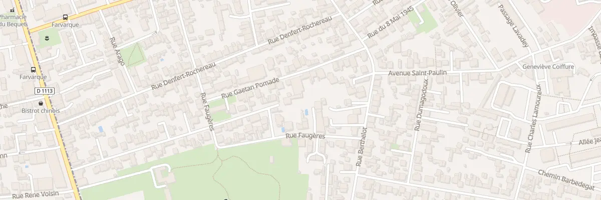 Plan du 80 Rue Louis Braille à Bègles