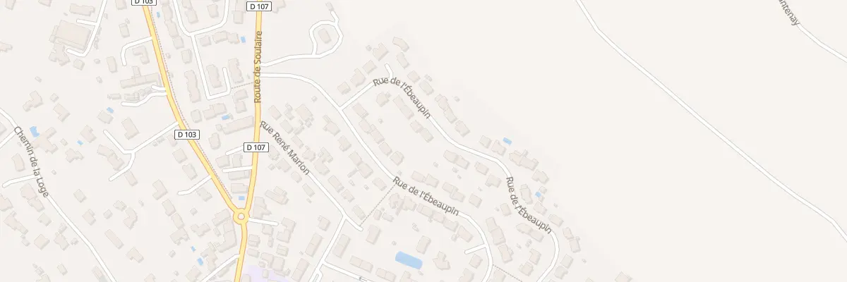 Plan du 67 Rue de l’Ébeaupin à Cantenay-Épinard