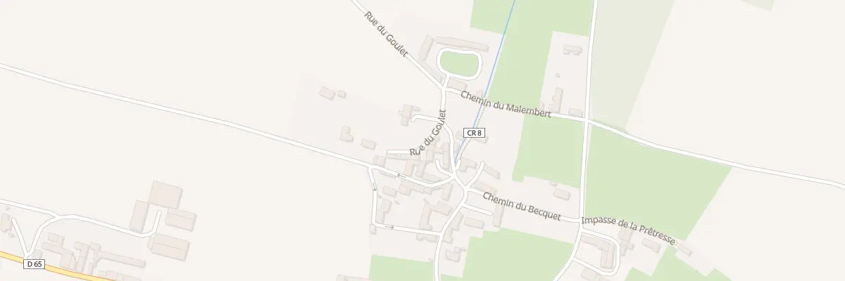 Plan du 5042 Rue du Goulet à Meuvaines
