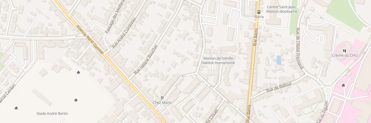 Plan du 12B Rue du Champ de Bataille à Angers
