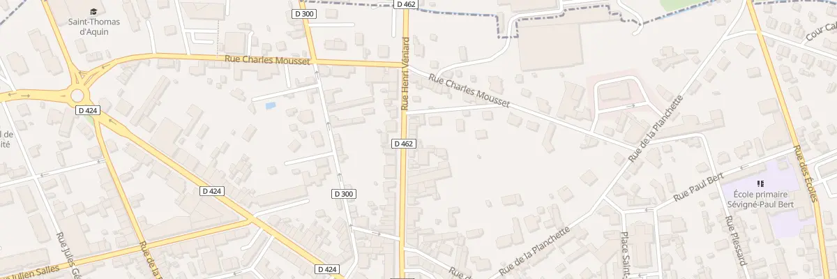 Plan du 44 Rue Henri Veniard à Flers