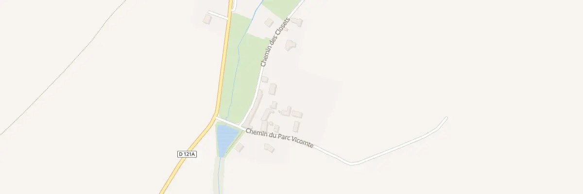 Plan du 105 Che du Parc Vicomte - St Agnan à Malherbe-sur-Ajon