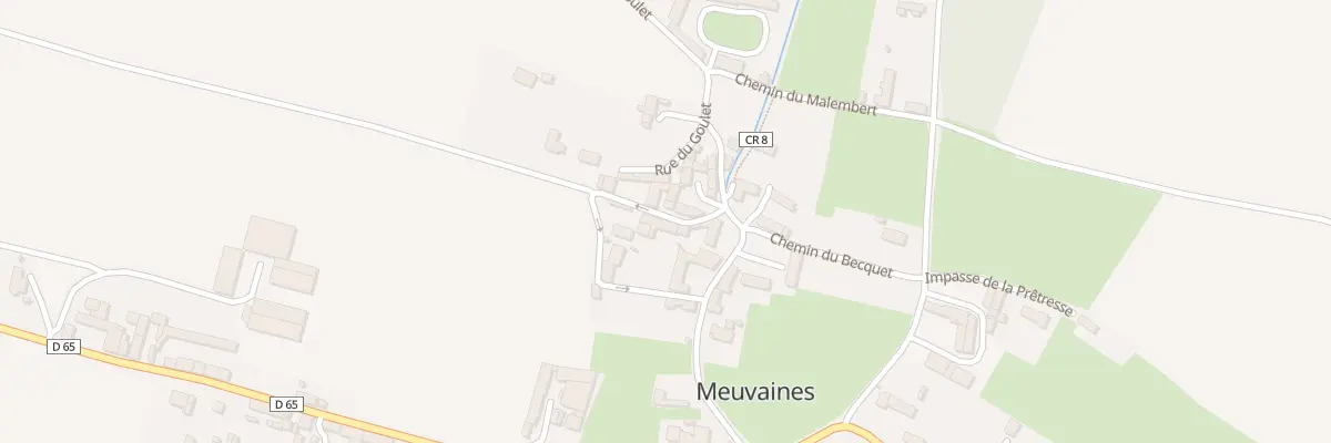 Plan du 5049 Rue du Couvent à Meuvaines