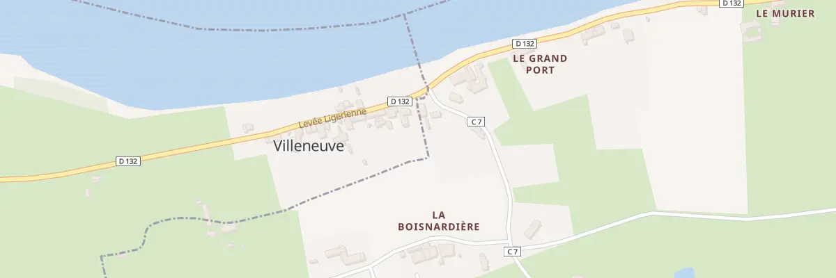 Plan du 1 Leve Ligerienne à Mûrs-Erigné