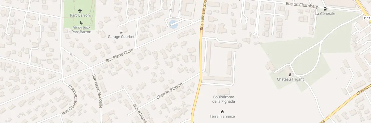 Plan du 73T Rue Fernand Soors à Villenave-d’Ornon
