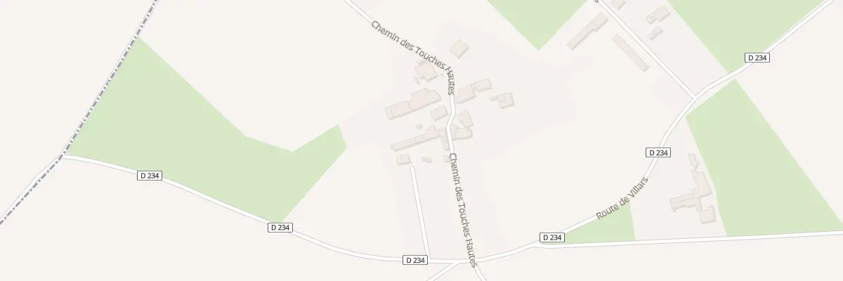 Plan du 5C Che des Touches Hautes à Colombiers