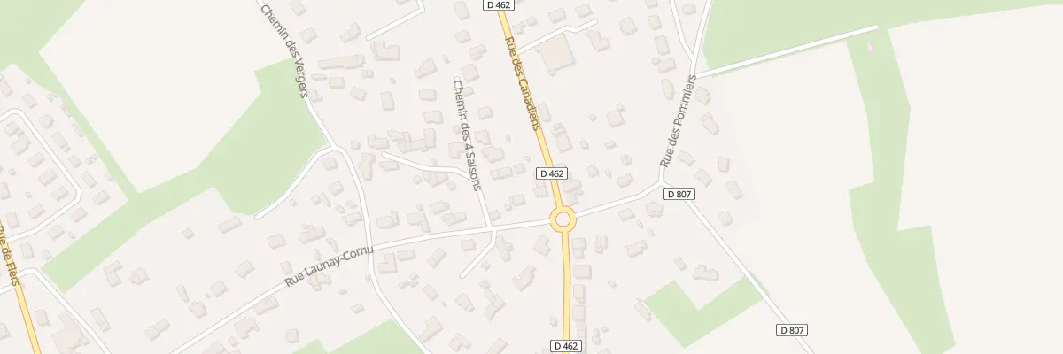 Plan du 50 Rue des Canadiens à Saint-Georges-des-Groseillers