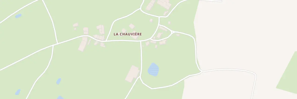 Plan du 6 La Chauviere au Busseau