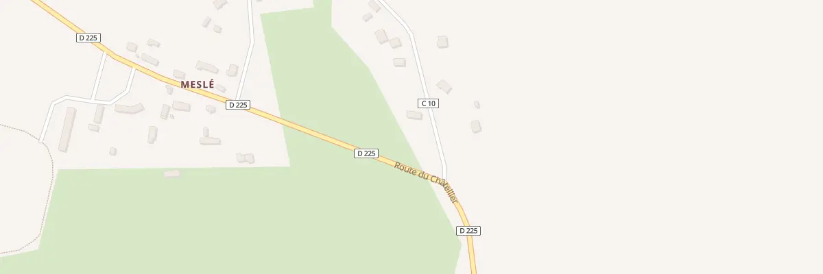 Plan du 1 Rue de La Vallée à Banvou