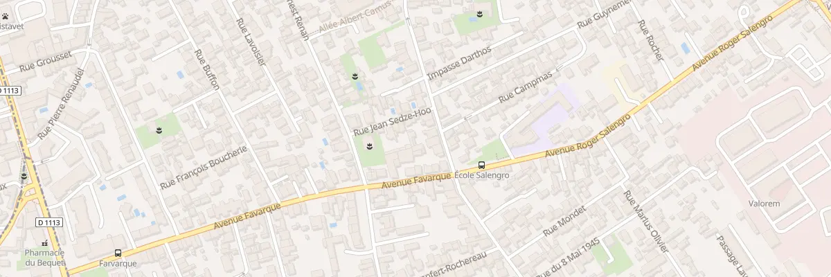 Plan du 53B Rue Berthelot à Bègles