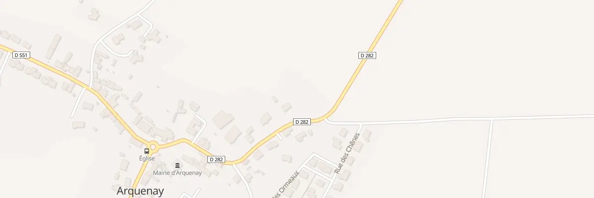 Plan du 15 Rue des Noyers à Arquenay