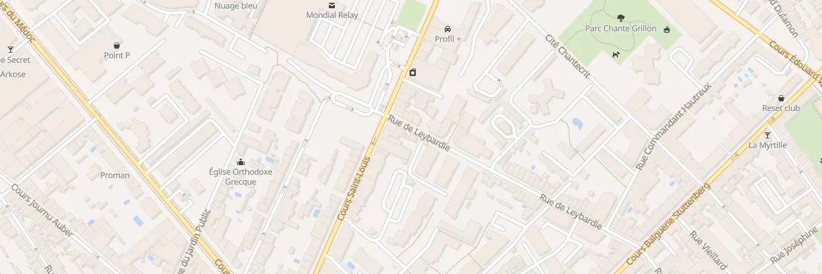 Plan du 73 Rue de Leybardie à Bordeaux