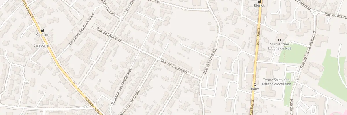 Plan du 14 Rue de l’Aubepin à Angers