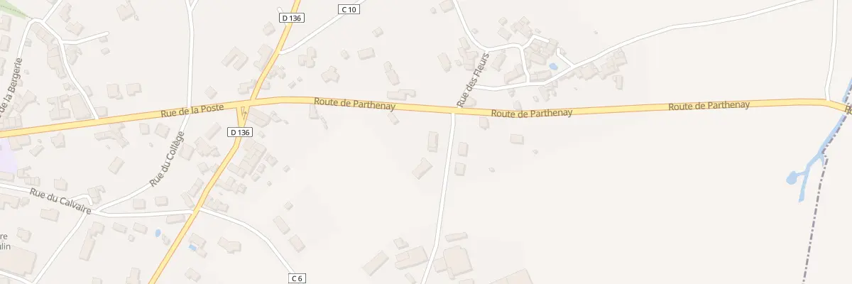Plan du 2 La Bourdandeliere à L’Absie
