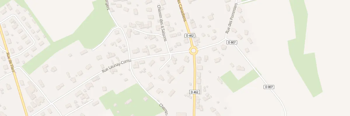 Plan du 40 Rue de Launay Cornu à Saint-Georges-des-Groseillers