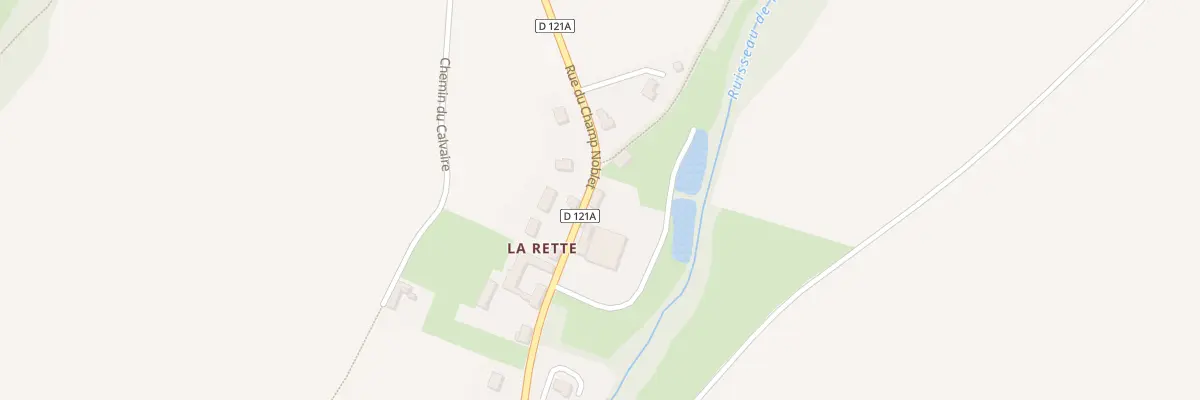Plan du 83 Rue du Champ Noblet Banneville à Malherbe-sur-Ajon