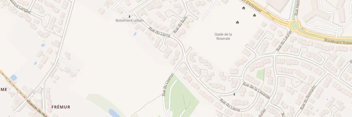Plan du 4 Rue du Liseron à Angers
