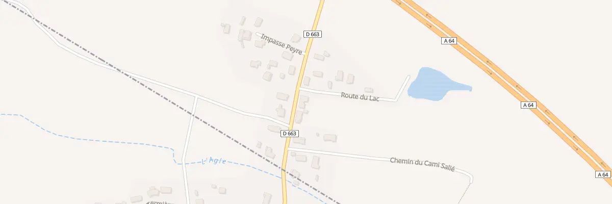 Plan du 706 Rue Fourticot à Serres-Sainte-Marie