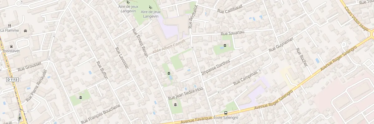 Plan du 31 Rue Berthelot à Bègles