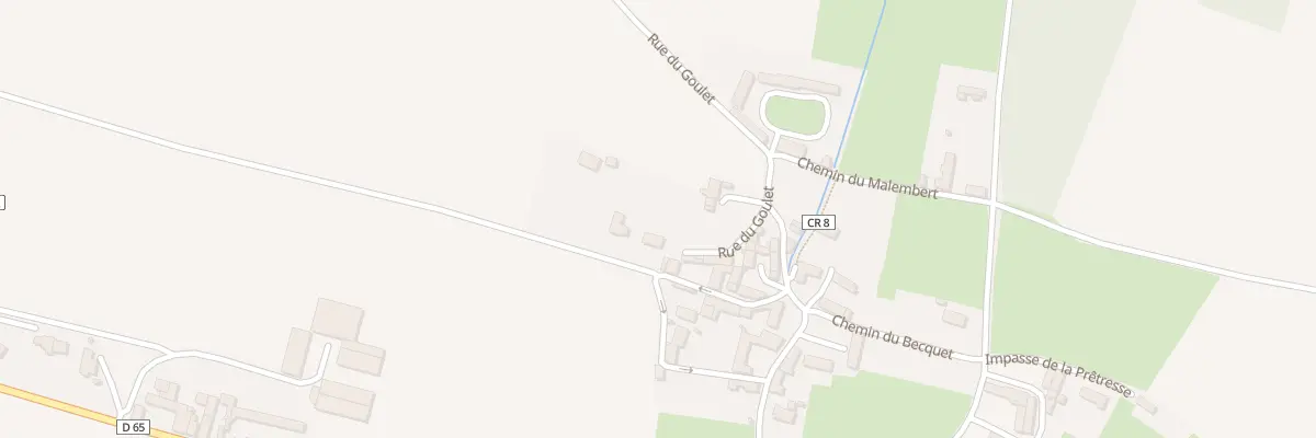 Plan du 3 Rue du Couvent à Meuvaines