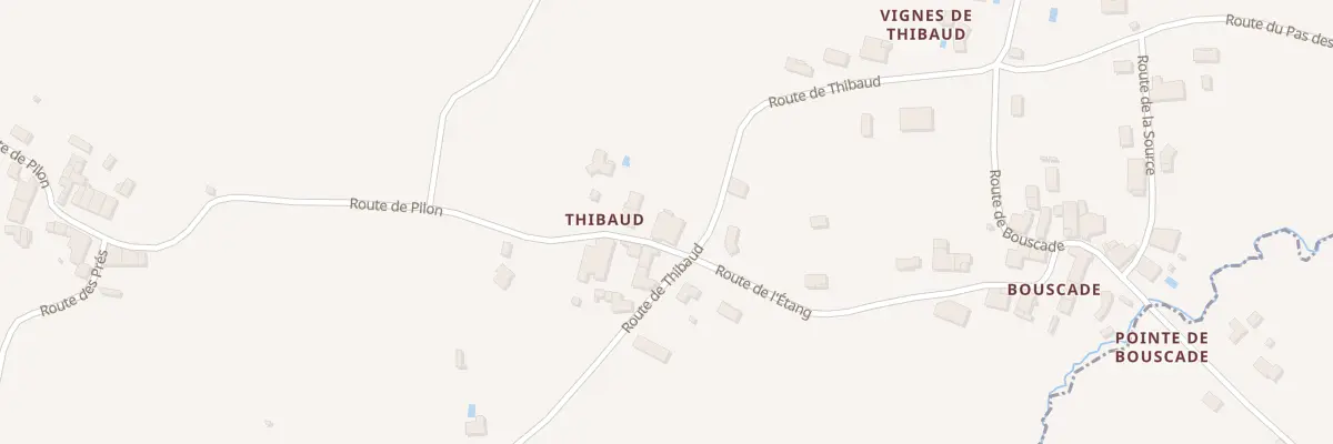 Plan du 56 Thibaud à Campugnan