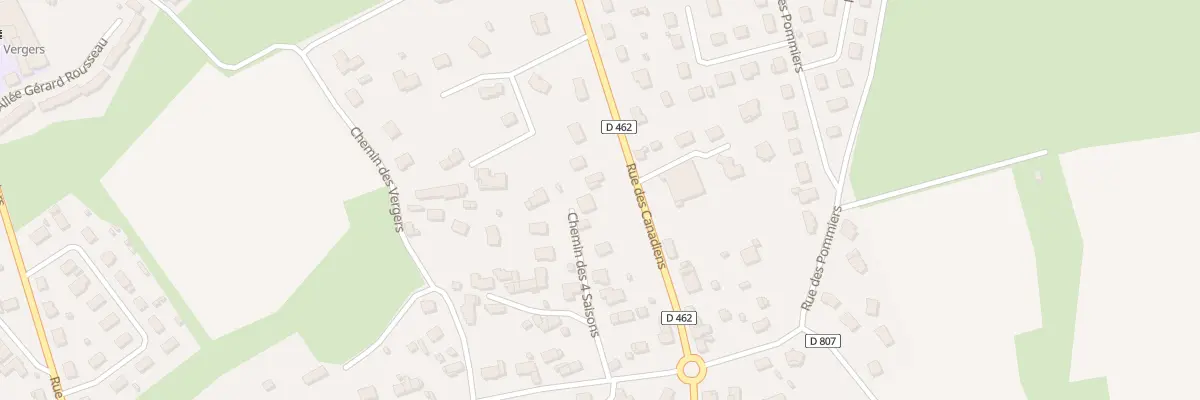 Plan du 46 Rue des Canadiens à Saint-Georges-des-Groseillers