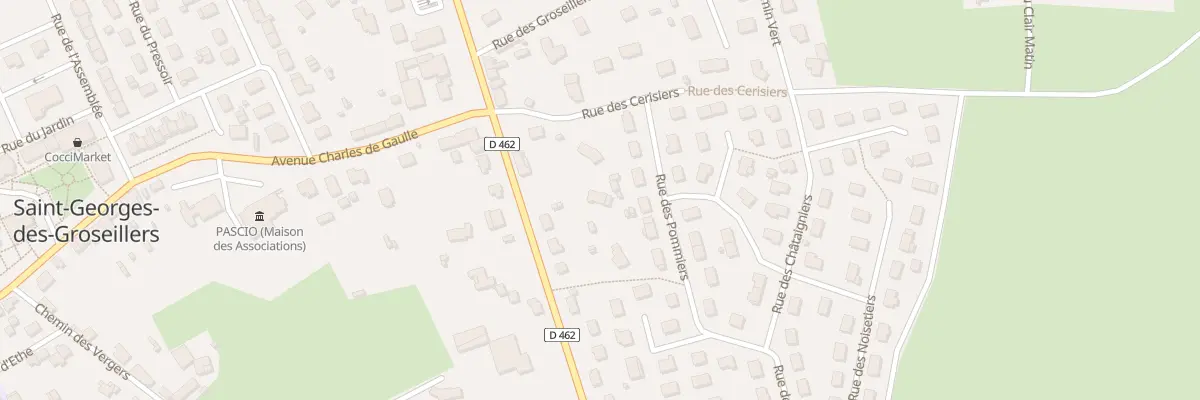 Plan du 37 Rue des Canadiens à Saint-Georges-des-Groseillers