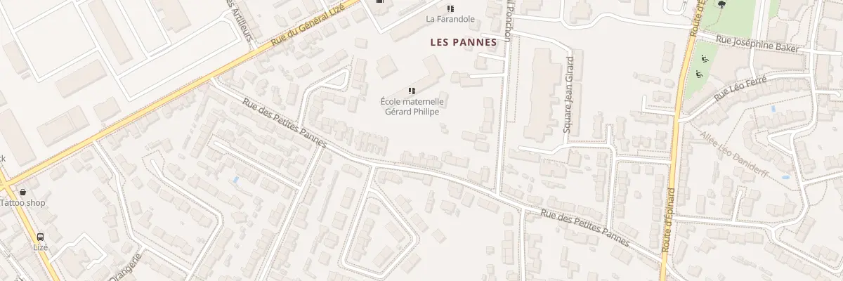 Plan du 52 Rue des petites Pannes à Angers