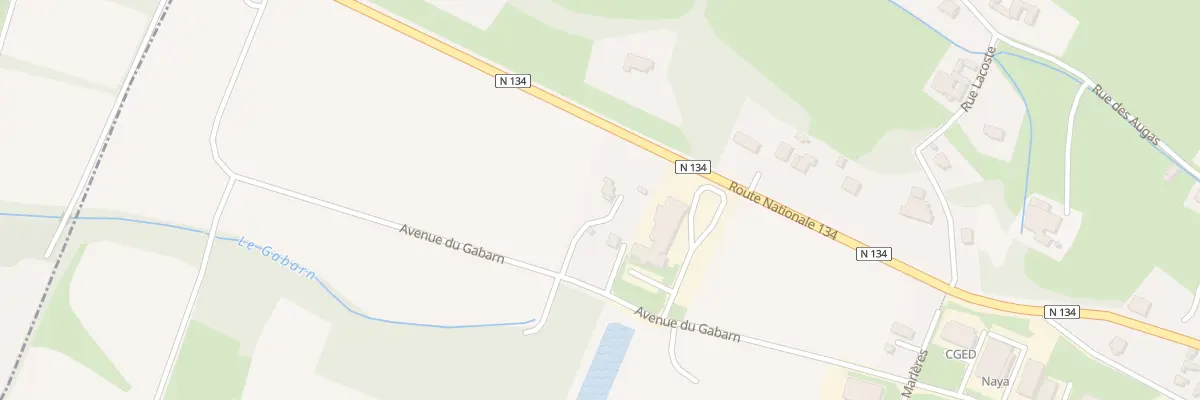 Plan du 49 Av du Gabarn à Escout