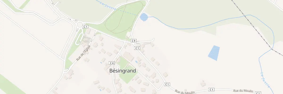 Plan du 5018 Salleigt à Bésingrand