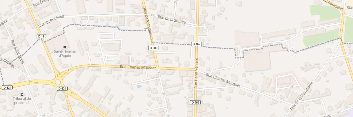 Plan du 33T Rue Charles Mousset à Flers