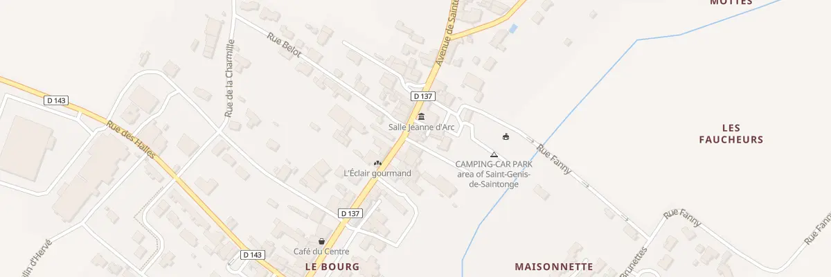 Plan du 17 Av de Saintes à Saint-Genis-de-Saintonge