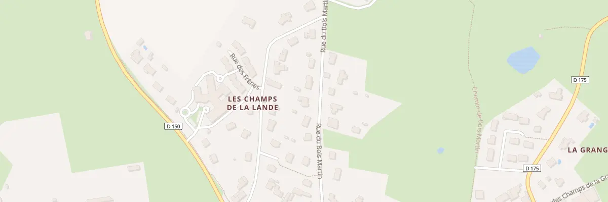 Plan du 35 Rue du Bois Martin à Courlay