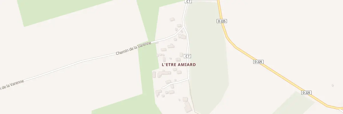 Plan du 96 L’Etre Amiard à Banvou