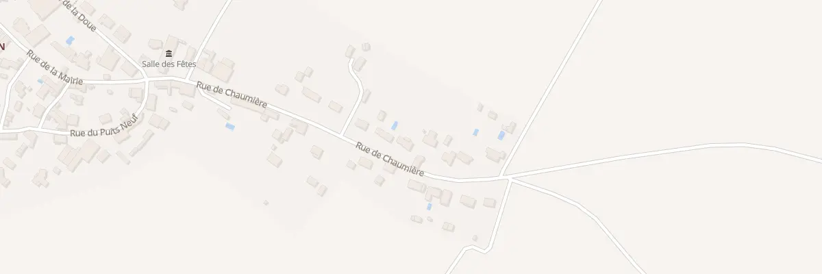 Plan du 31 Rue de la chaumière à Benet