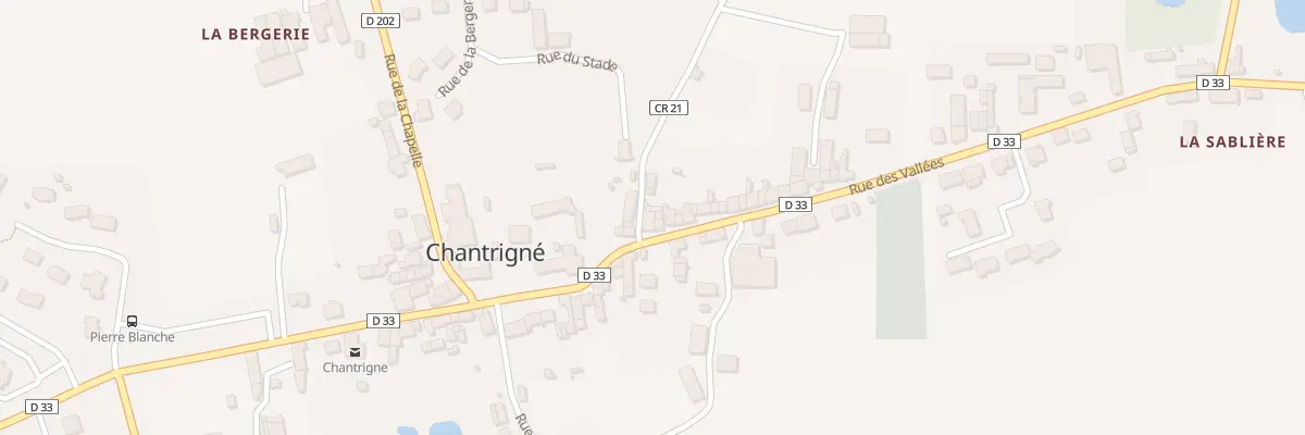 Plan du 4 Rue du Château à Chantrigné