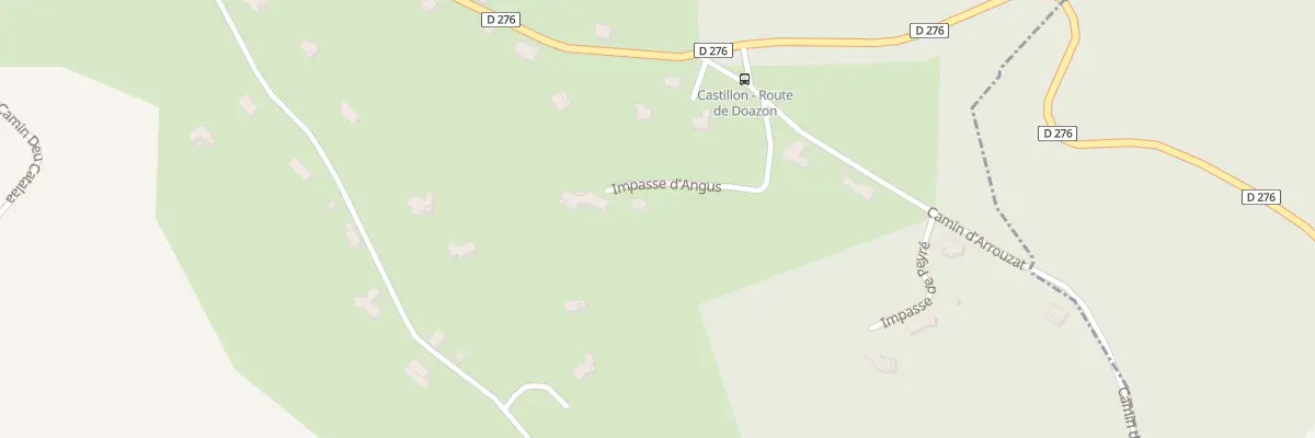 Plan du 3 Imp d’Angus à Castillon (Canton d’Arthez-de-Béarn)