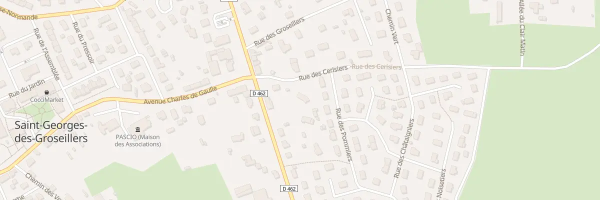 Plan du 35 Rue des Canadiens à Saint-Georges-des-Groseillers