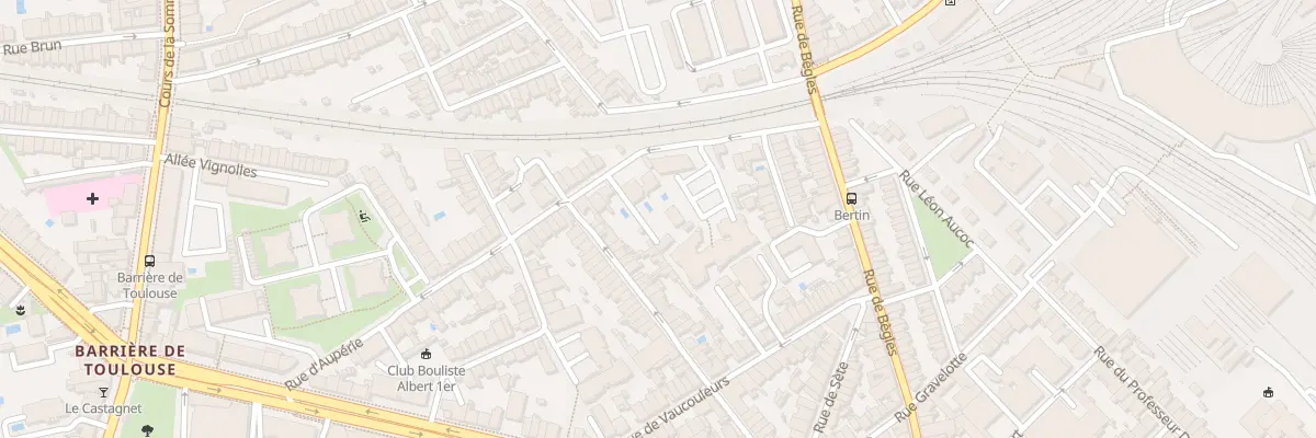 Plan du 24B Rue d’Aupérie à Bordeaux