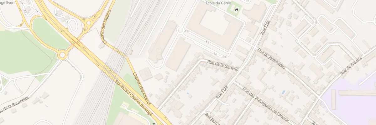 Plan du 16 Rue de la Genvrie à Angers