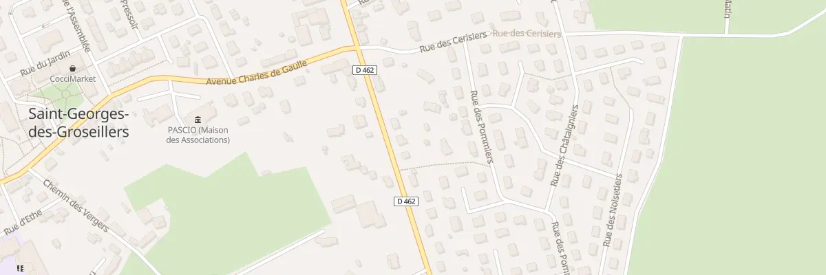 Plan du 41 Rue des Canadiens à Saint-Georges-des-Groseillers