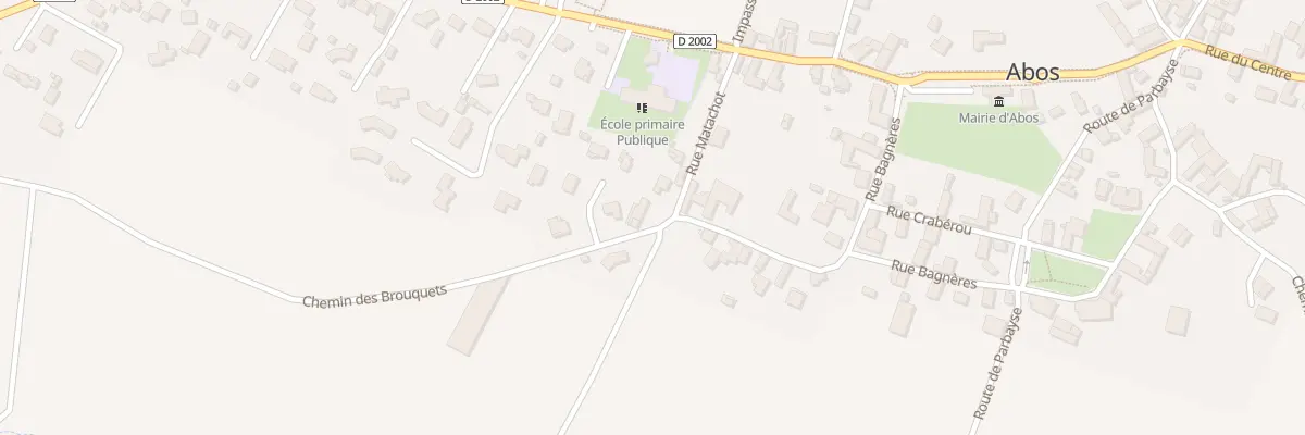 Plan du 6 Rue Matachot à Abos