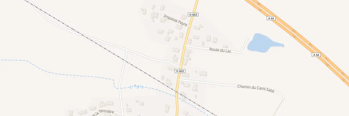 Plan du 707 Rue Fourticot à Serres-Sainte-Marie