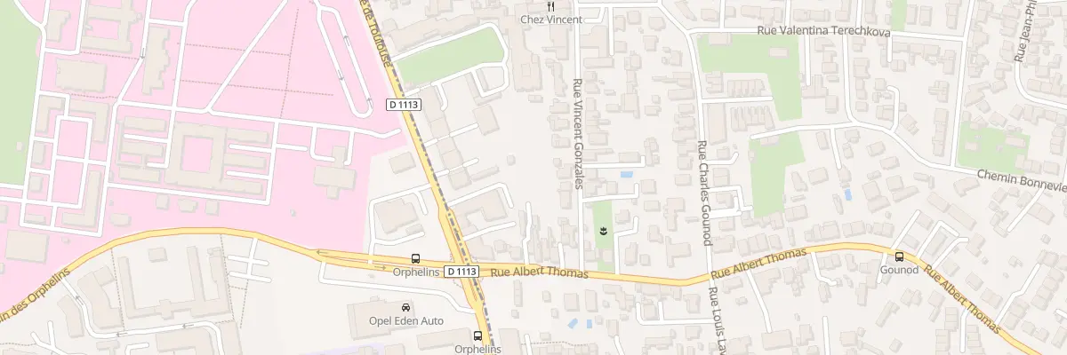Plan du 115 Rue Albert Thomas à Bègles