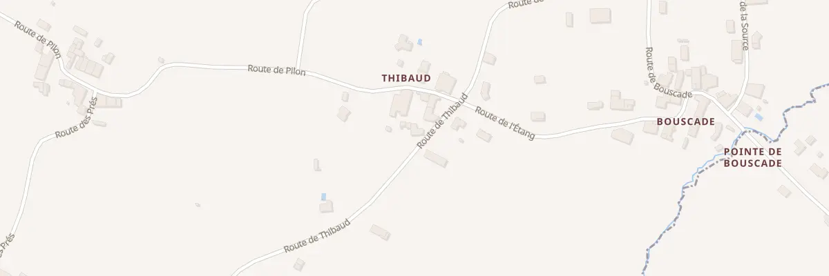 Plan du 55 Thibaud à Campugnan