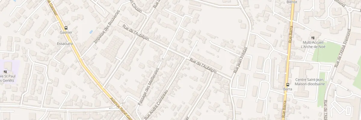 Plan du 27 Rue André Cointreau à Angers