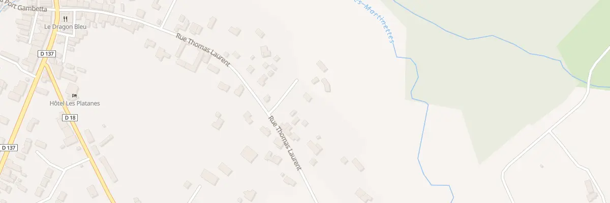 Plan du 60 Rue de Thomas-Laurent à Étauliers