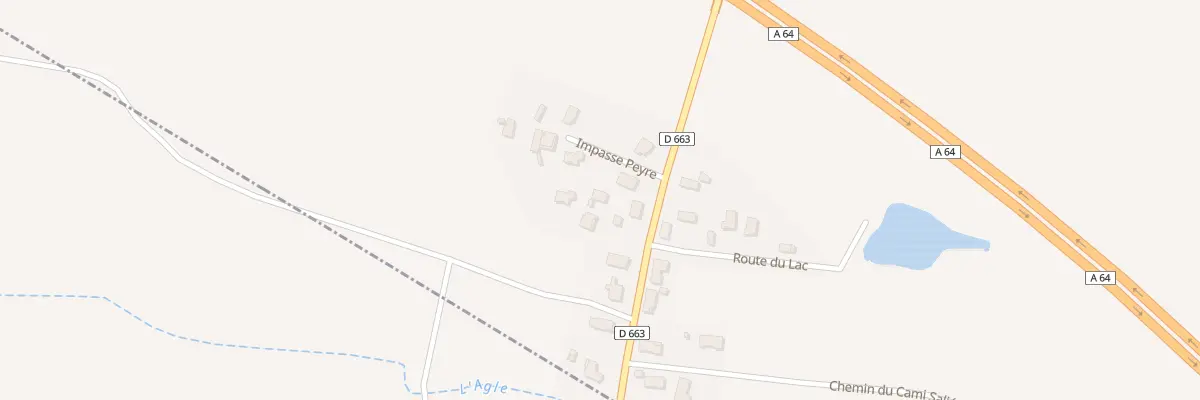Plan du 765 Rue Fourticot à Serres-Sainte-Marie