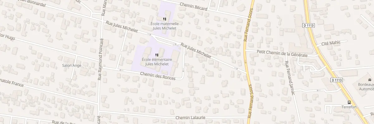 Plan du 27 Che des Ronces à Villenave-d’Ornon