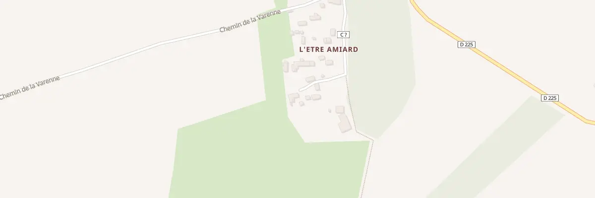 Plan du 94 L’Etre Amiard à Banvou